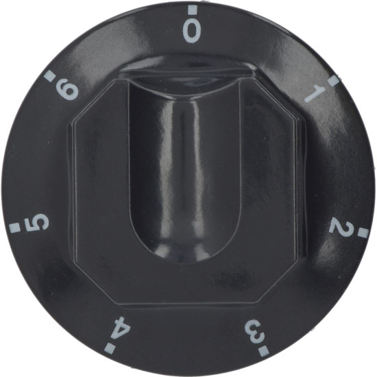 BLACK KNOB ϕ 70 mm 0-1-2-3-4-5-6
