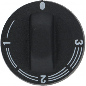 BLACK KNOB ϕ 40 mm 1-2-3