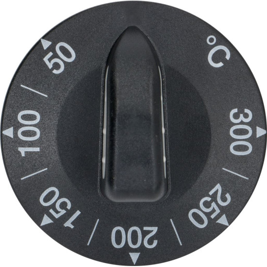 BLACK KNOB ϕ 50 mm 50-300°C