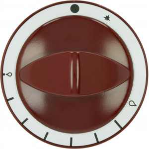 KNOB BORDEAUX ϕ 82 mm SILK-SCREEN PRINT.