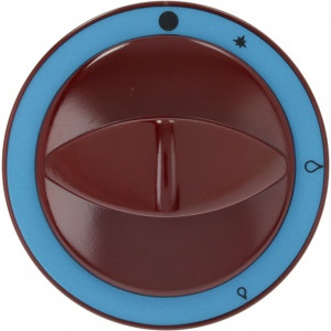 KNOB BORDEAUX ϕ 82 mm SILK-SCREEN PRINT.