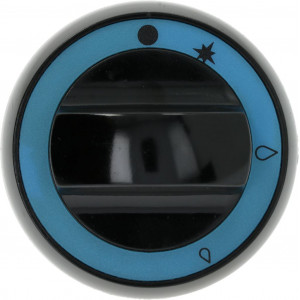 BLACK KNOB ϕ 72 mm SILK-SCREEN PRINTED