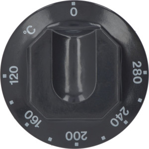 BLACK KNOB ϕ 70 mm 120-280°C