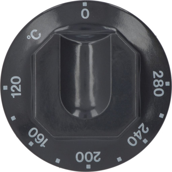 BLACK KNOB ϕ 70 mm 120-280°C