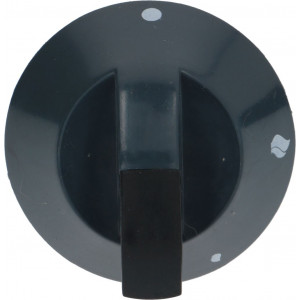 BLACK KNOB ϕ 70 mm SILK-SCREEN PRINTED