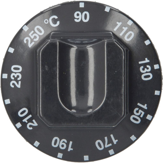 BLACK KNOB ϕ 60 mm 90-250°C BLACK KNOB ϕ 60 mm 90-250°C