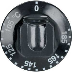 BLACK KNOB ϕ 55 mm 105-185°C