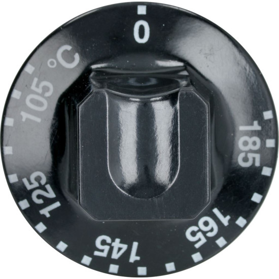 BLACK KNOB ϕ 55 mm 105-185°C