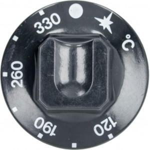 BLACK KNOB ϕ 55 mm 120-330°C
