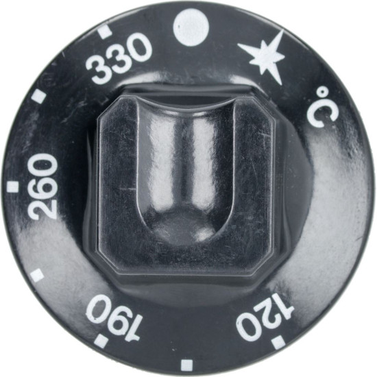 BLACK KNOB ϕ 55 mm 120-330°C