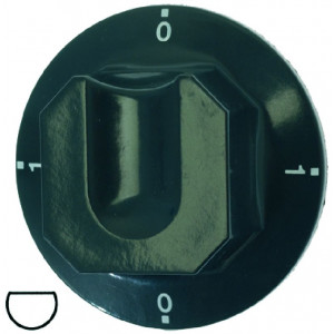 BLACK KNOB ϕ 70 mm 0-1-0-1