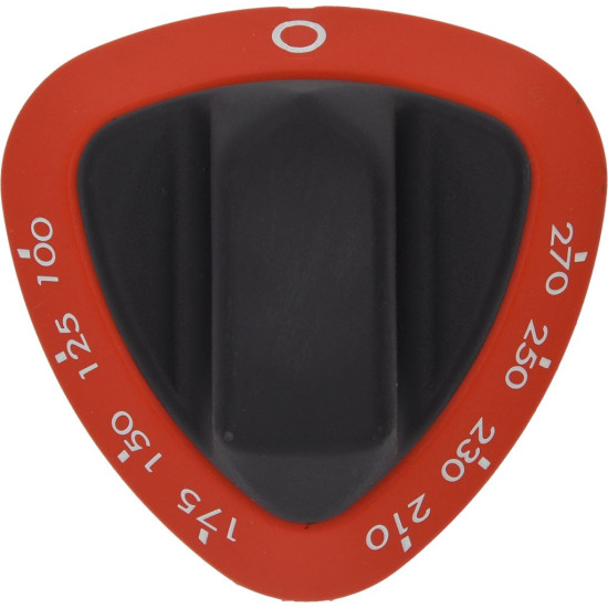 BLACK-RED KNOB 100-270°C