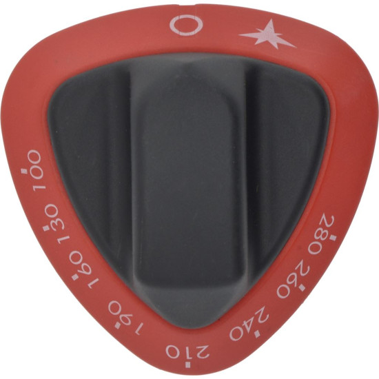 BLACK-RED KNOB 100-280°C