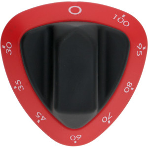 BLACK-RED KNOB 30-100°C