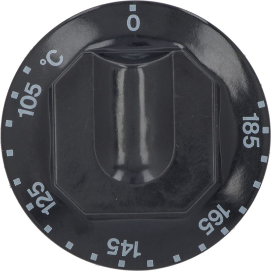 BLACK KNOB ϕ 70 mm 105-185°C