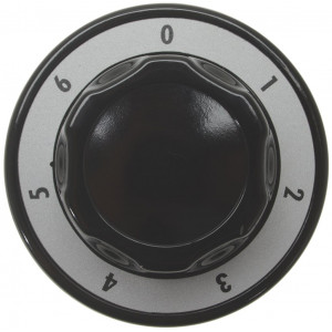 BLACK KNOB ϕ 70 mm 0-1-2-3-4-5-6