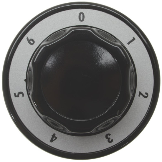 BLACK KNOB ϕ 70 mm 0-1-2-3-4-5-6 BLACK KNOB ϕ 70 mm 0-1-2-3-4-5-6