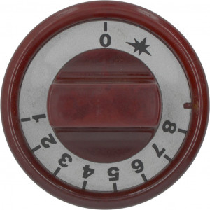 KNOB RED ϕ 76 mm 0-1-2-3-4-5-6-7-8