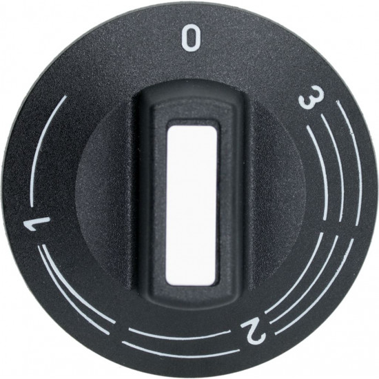 BLACK KNOB ϕ 50 mm 0-1-2-3 BLACK KNOB ϕ 50 mm 0-1-2-3
