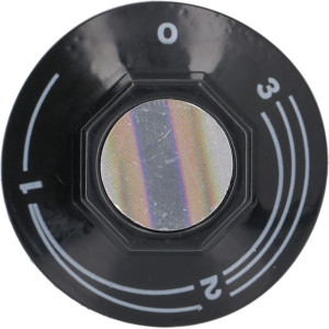 BLACK KNOB ϕ 50 mm 0-1-2-3