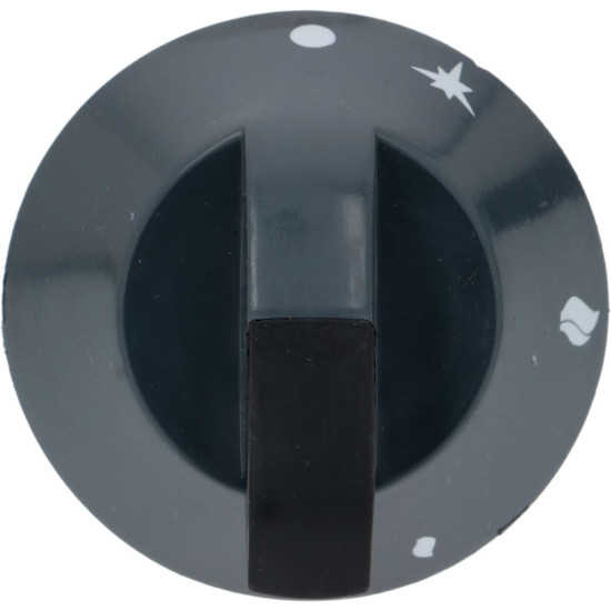 BLACK KNOB ϕ 70 mm SILK-SCREEN PRINTED BLACK KNOB ϕ 70 mm SILK-SCREEN PRINTED