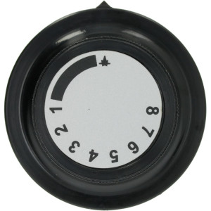 BLACK KNOB ϕ 55 mm 0-1-2-3-4-5-6-7-8