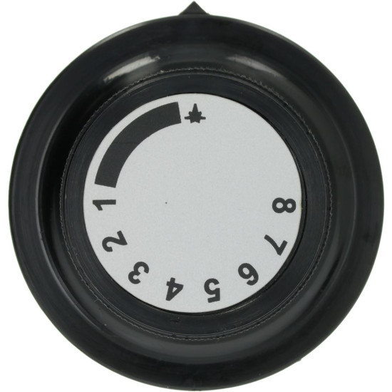 BLACK KNOB ϕ 55 mm 0-1-2-3-4-5-6-7-8