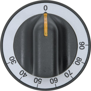 KNOB BLACK ϕ 70 mm 30-90°C