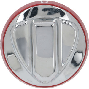 SILVER-RED HANDLE ϕ 72 mm