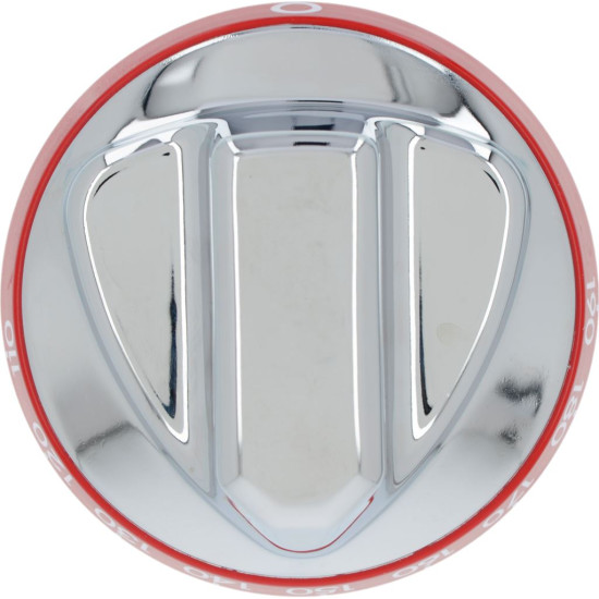SILVER-RED HANDLE ϕ 72 mm  110-190°C