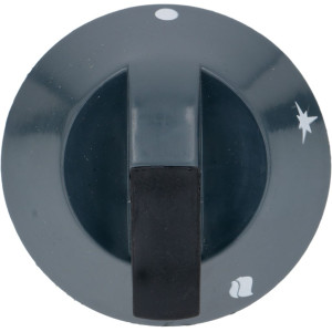 BLACK KNOB ϕ 70 mm SILK-SCREEN PRINTED