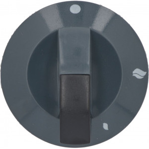 BLACK KNOB ϕ 70 mm SILK-SCREEN PRINTED