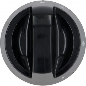 BLACK KNOB ϕ 75 mm SILK-SCREEN PRINTED