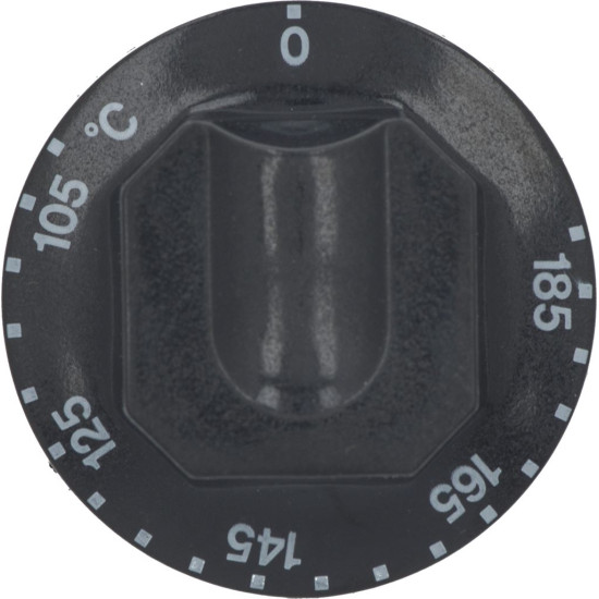 BLACK KNOB ϕ 70 mm 105-185°C