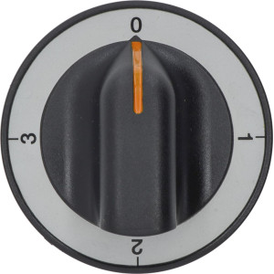 BLACK KNOB ϕ 70 mm 0-1-2-3