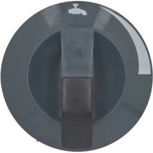 BLACK KNOB ϕ 70 mm SILK-SCREEN PRINTED