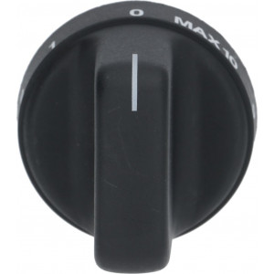 KNOB BLACK ϕ 49 mm 1-10-MAX