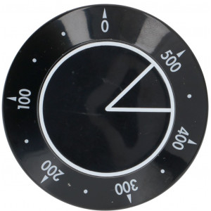 BLACK KNOB ϕ 58 mm 0-500°C