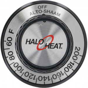 BLACK KNOB ϕ 48 mm OFF-60-200°F