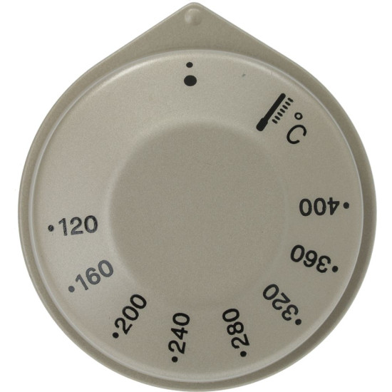SILVER KNOB ϕ 55 mm 120-400°C SILVER KNOB ϕ 55 mm 120-400°C