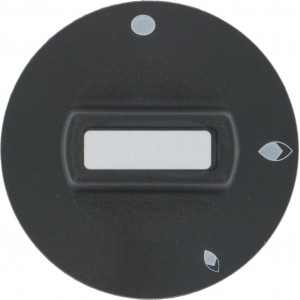 BLACK KNOB ϕ 52 mm SILKSCREENED