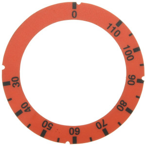 SELF-ADHESIVE DISC RED 30-110°C