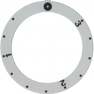 SELF-ADHESIVE KNOB DISC 0-1-2-3