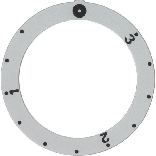 SELF-ADHESIVE KNOB DISC 0-1-2-3