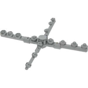 LOWER WASH AND RINSE ARM ASSEMBLY