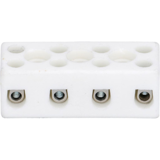 TERMINAL BLOCK 4-POLES OF CERAMIC TERMINAL BLOCK 4-POLES OF CERAMIC