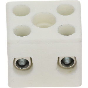 TERMINAL BLOCK 2-POLES OF CERAMIC