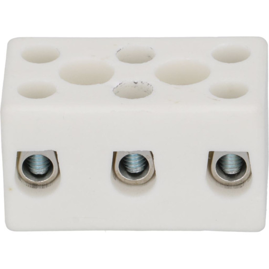 TERMINAL BLOCK 3-POLES OF CERAMIC TERMINAL BLOCK 3-POLES OF CERAMIC