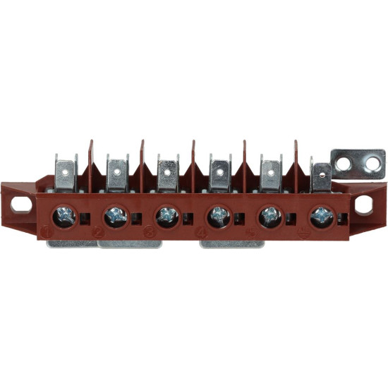 TERMINAL BLOCK 6-POLES FV122/B 40A 600V TERMINAL BLOCK 6-POLES FV122/B 40A 600V