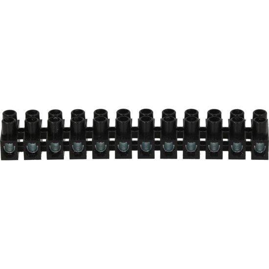 TERMINAL BLOCK 12-POLES OF PLASTIC TERMINAL BLOCK 12-POLES OF PLASTIC